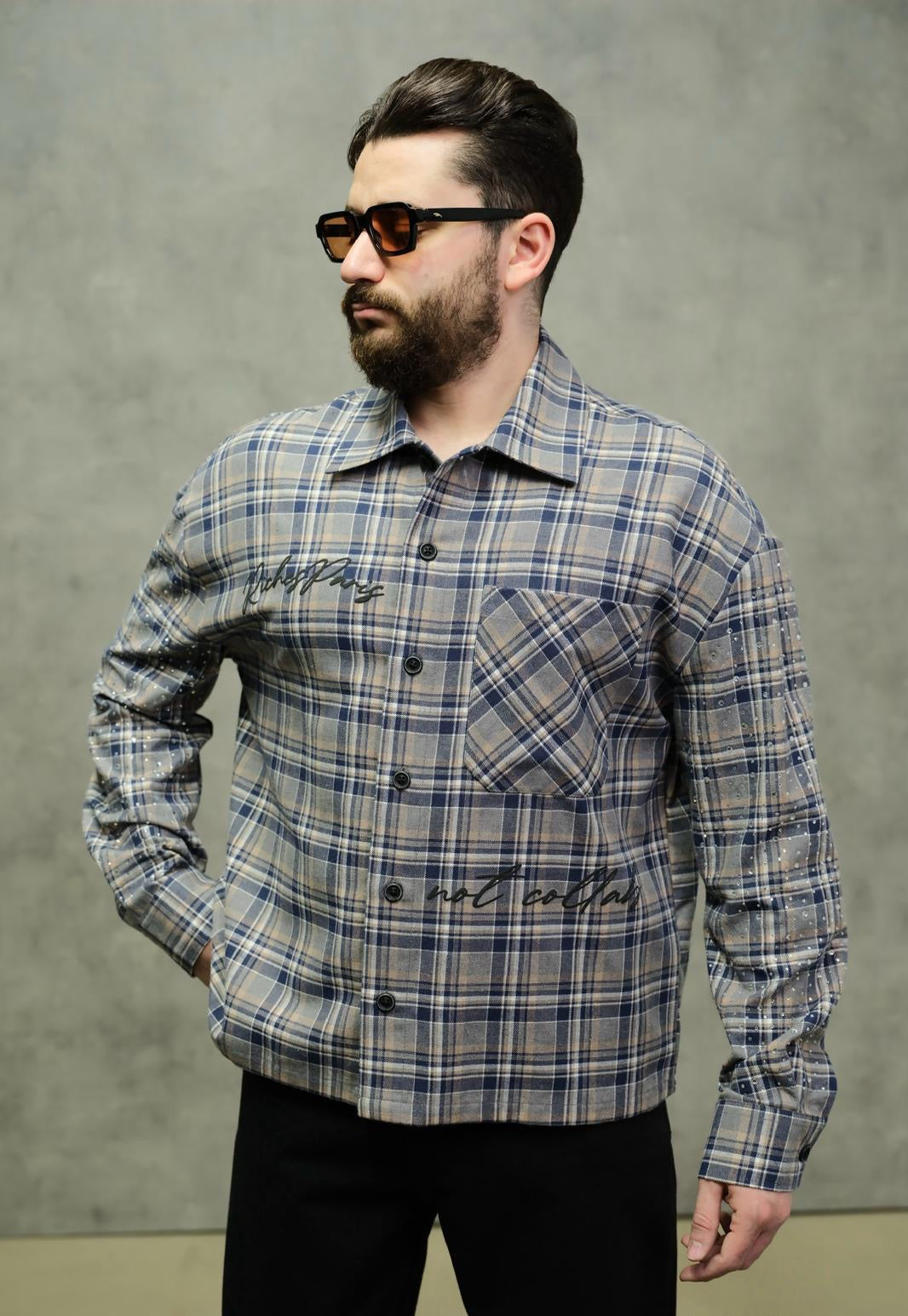 Chemise « Riches Paris » Bleu