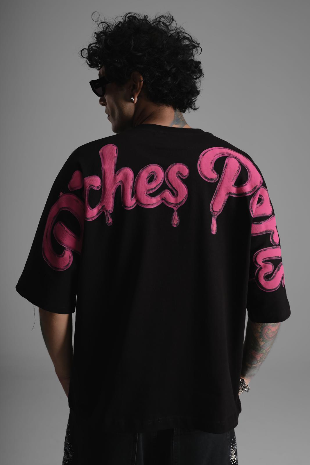 T-shirt Riches Paris – Logo Pink