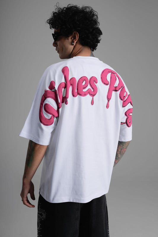 T-shirt Riches Paris – Logo Pink
