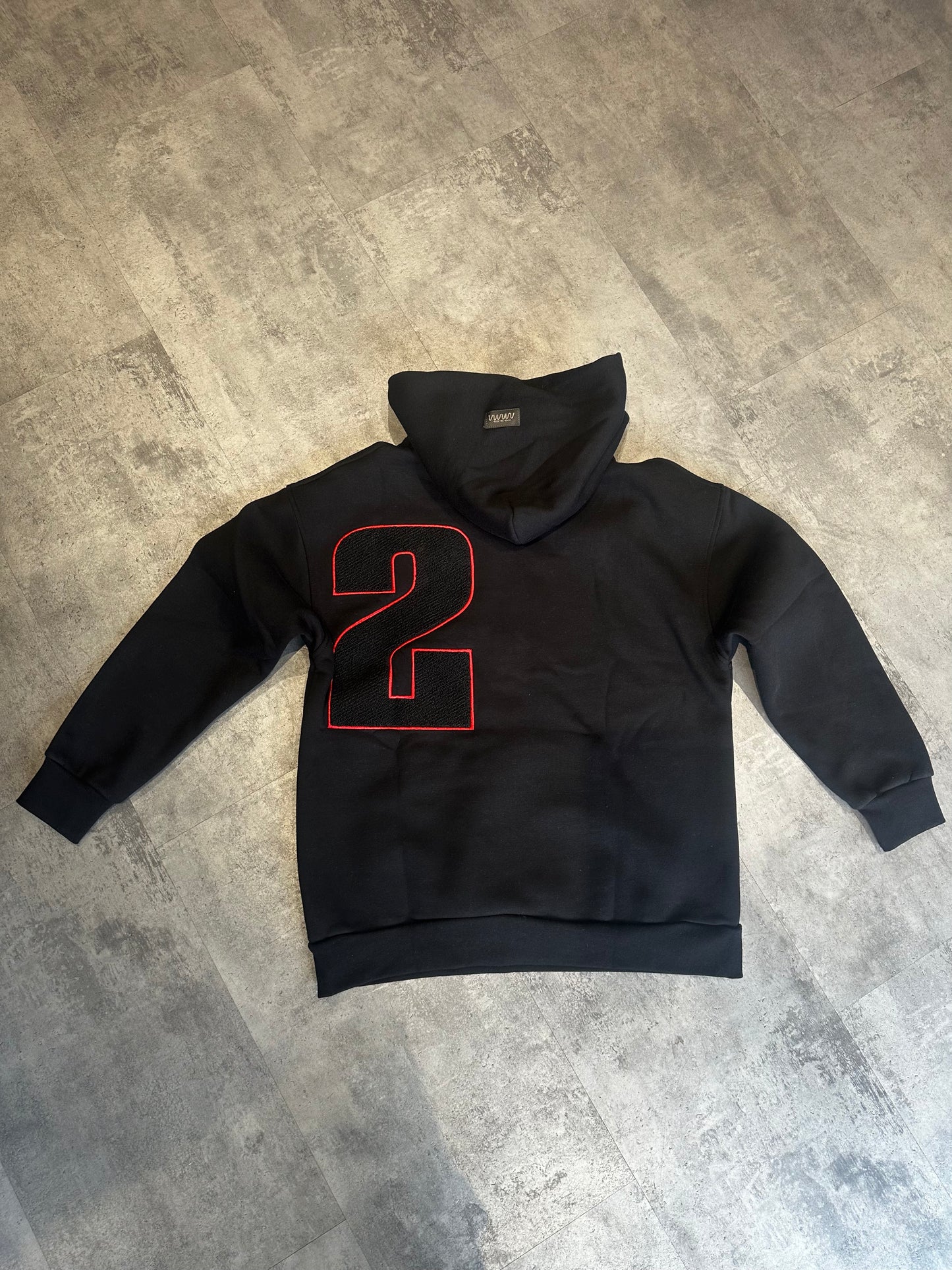 Sweat oversize "23" noir