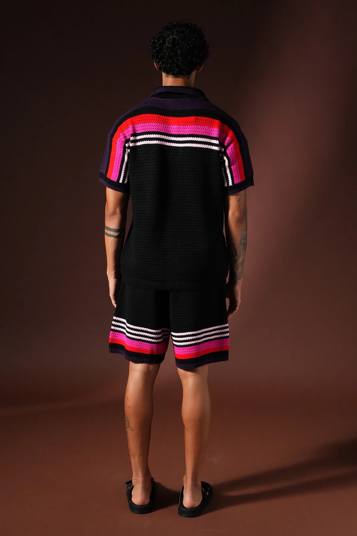 Ensemble Maille Premium – Chemise & Short