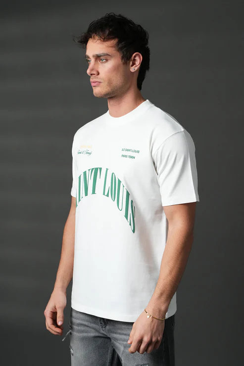 T-shirt Saint Louis – Blanc