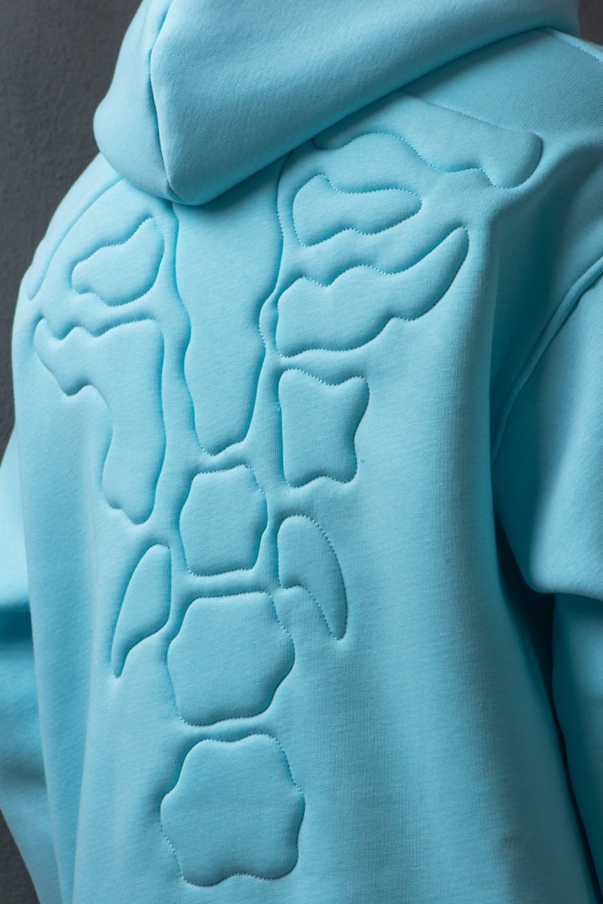 Hoodie Armor - Blue/Black