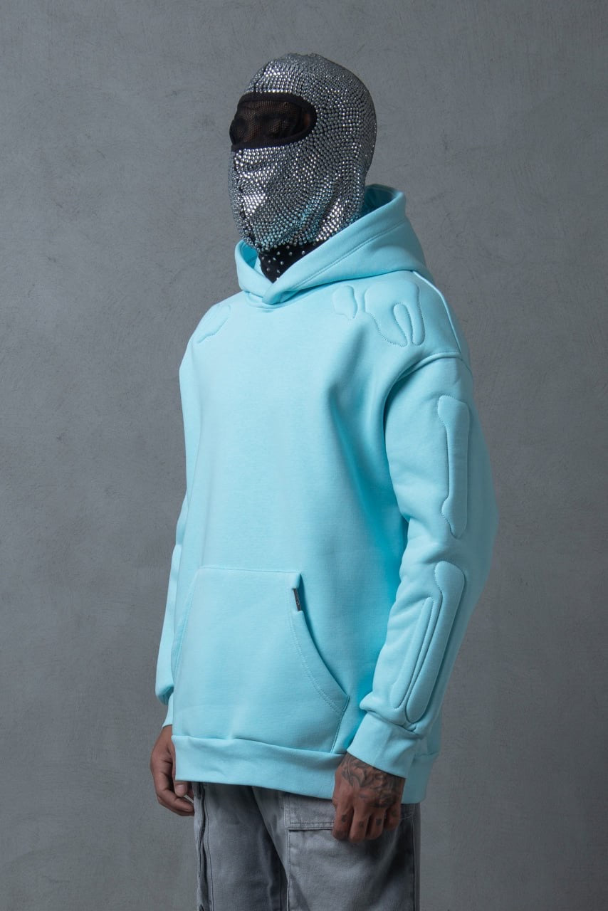 Hoodie Armor - Blue/Black