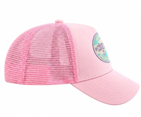 Casquette Trucker Côte d’Azur – Rose