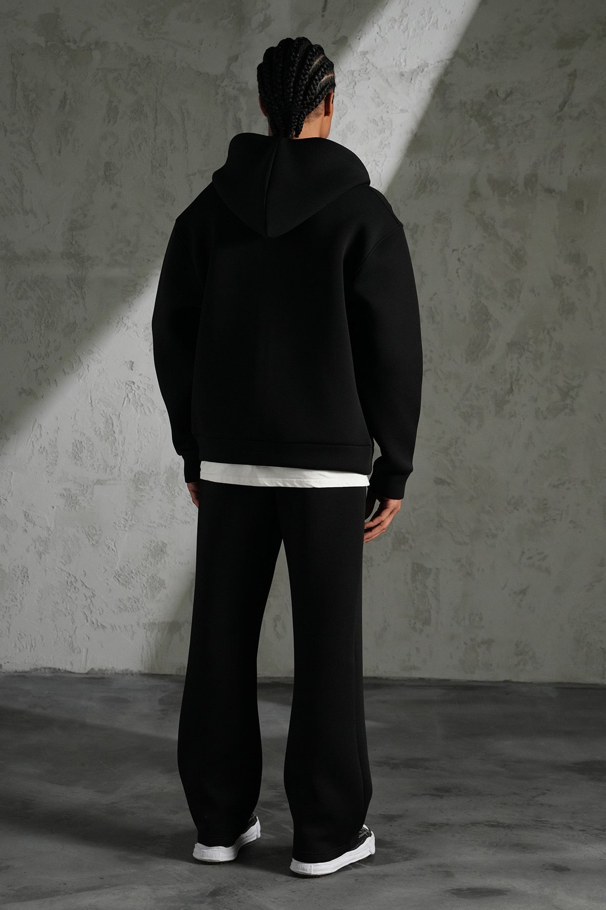 Ensemble à perles – Noir / Gris Anthracite