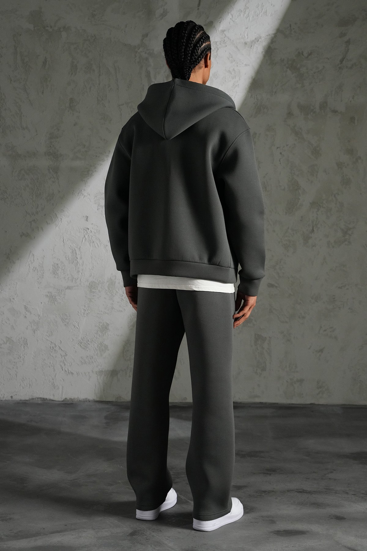 Ensemble à perles – Noir / Gris Anthracite