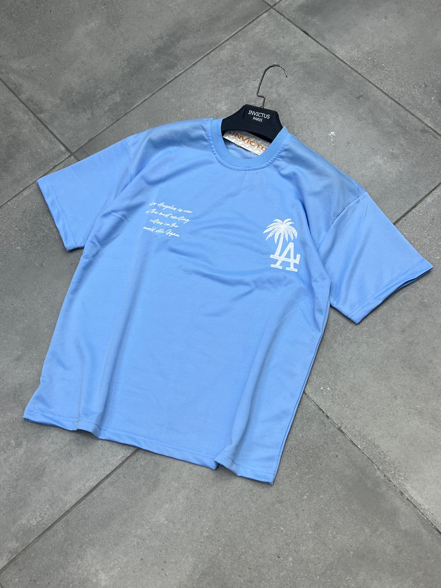 T-Shirt "LA" Bleu