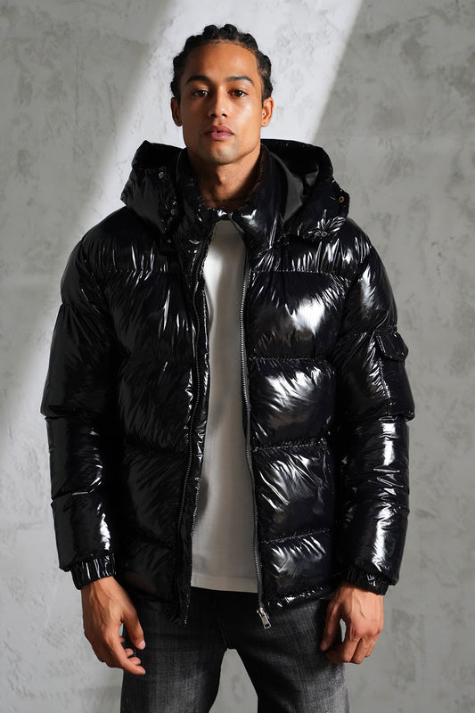 Doudoune Effet vernis