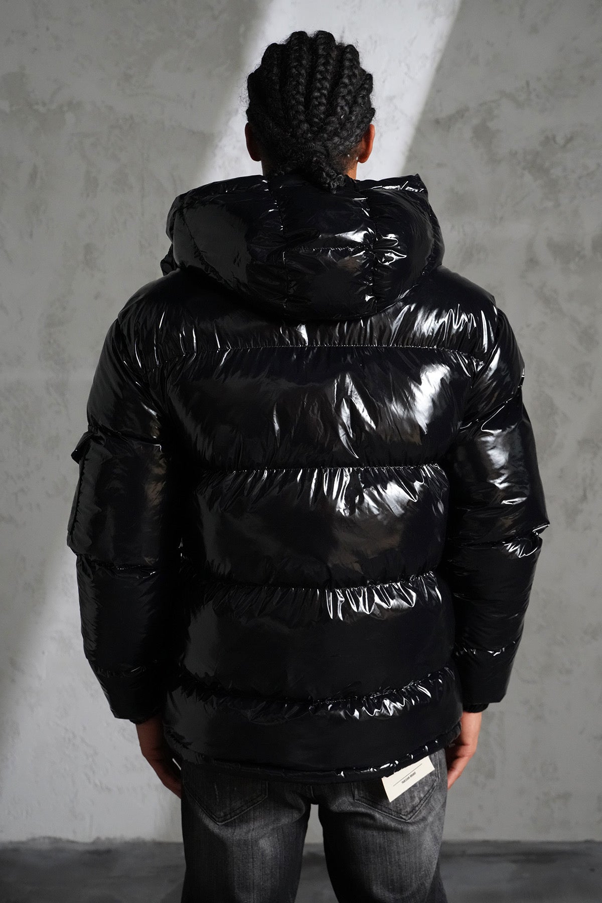 Doudoune Effet vernis