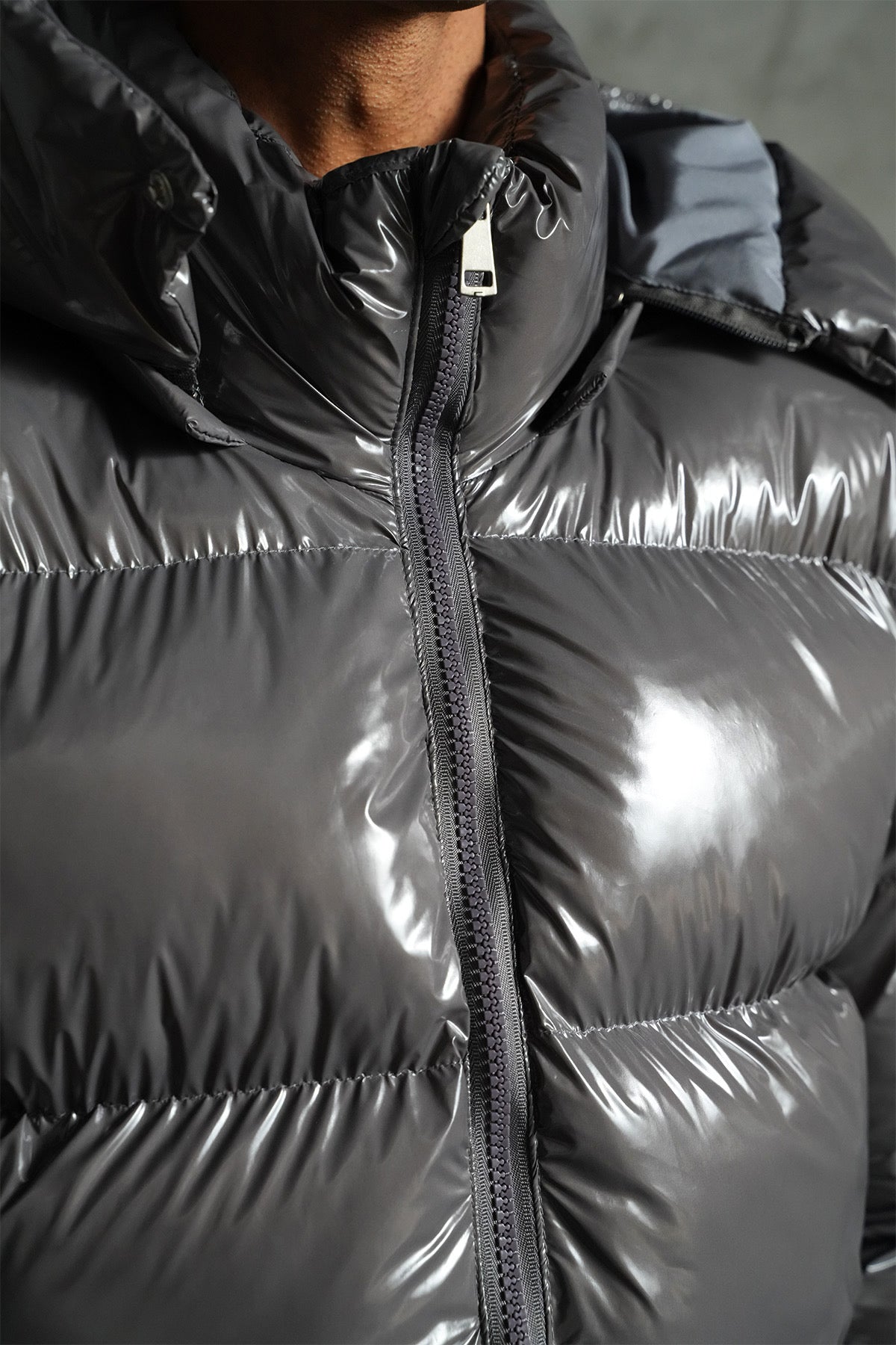 Doudoune Effet vernis