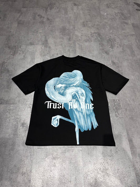 T-Shirt "Trust no one" Noir