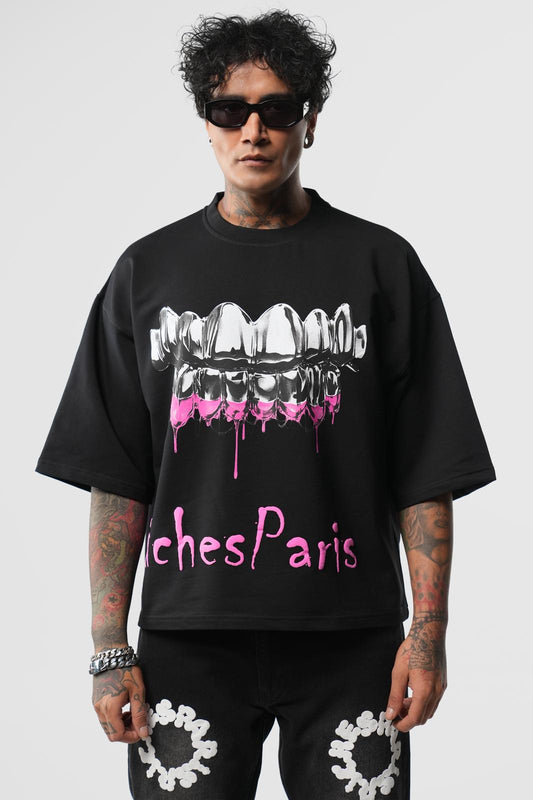 T-shirt oversize RICHES PARIS – Teeth Edition