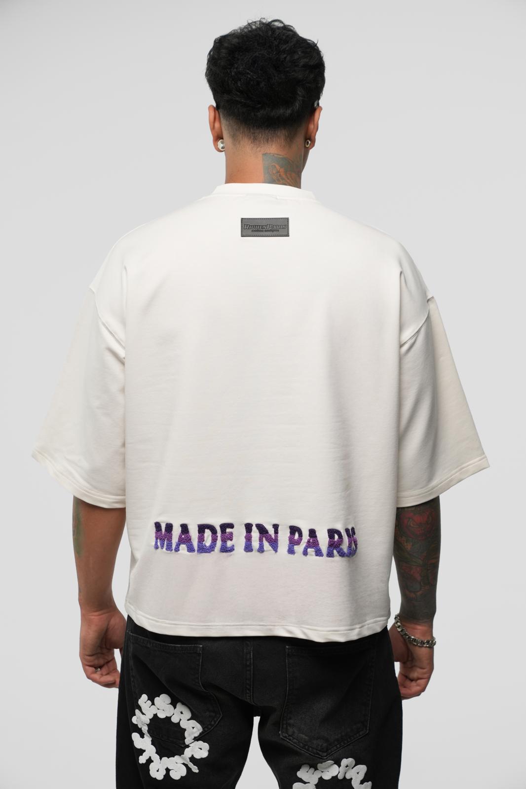 T-shirt oversize RICHES PARIS- Made in Paris