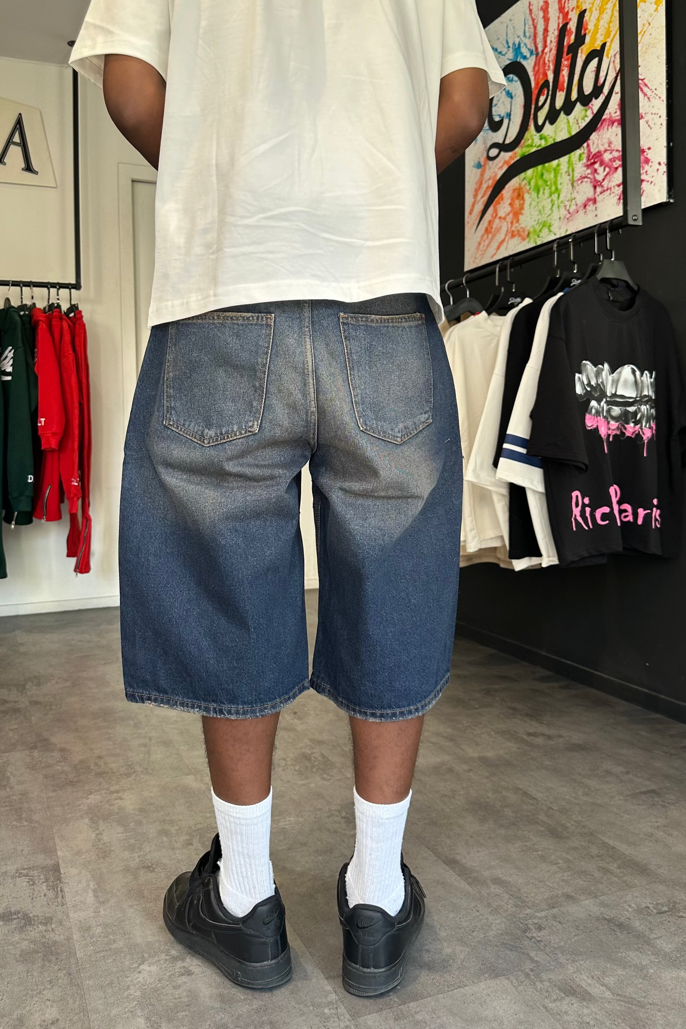 Short en jean long – Destroy Vintage