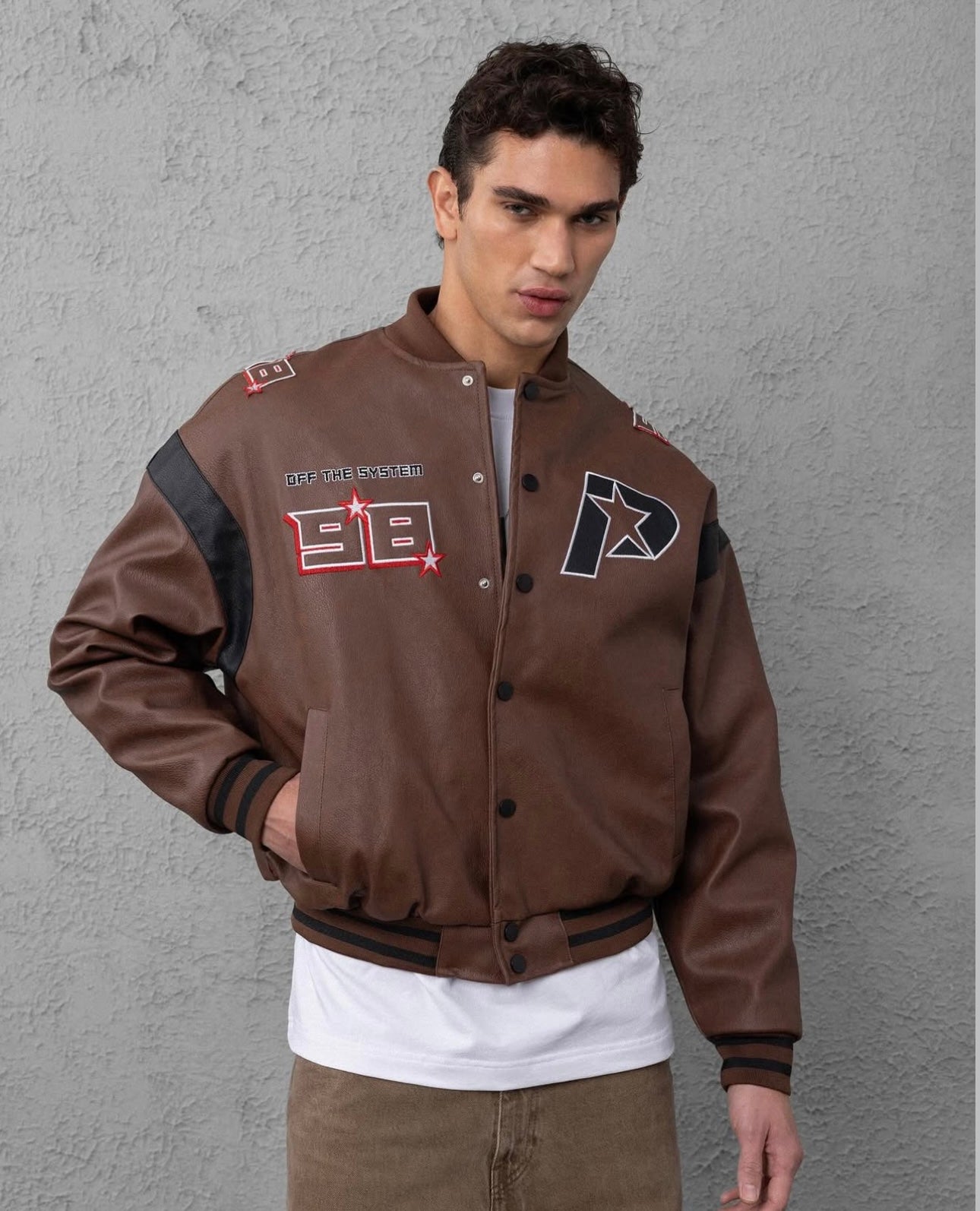 Veste Varsity "Off The System" – 98