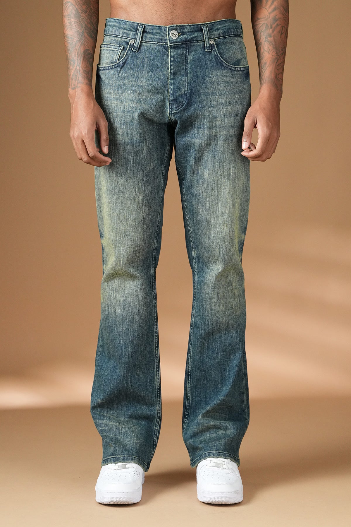 Jean flare denim vintage IKAO