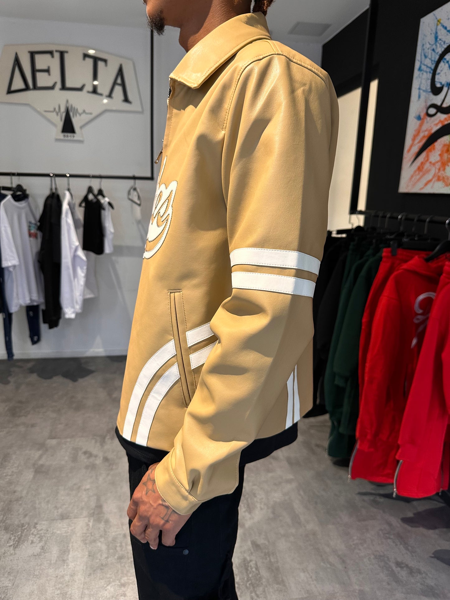 Veste Cuir - RICHES PARIS