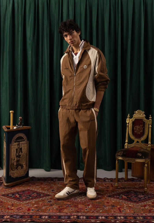 Ensemble “Retro Trackset” – Marron