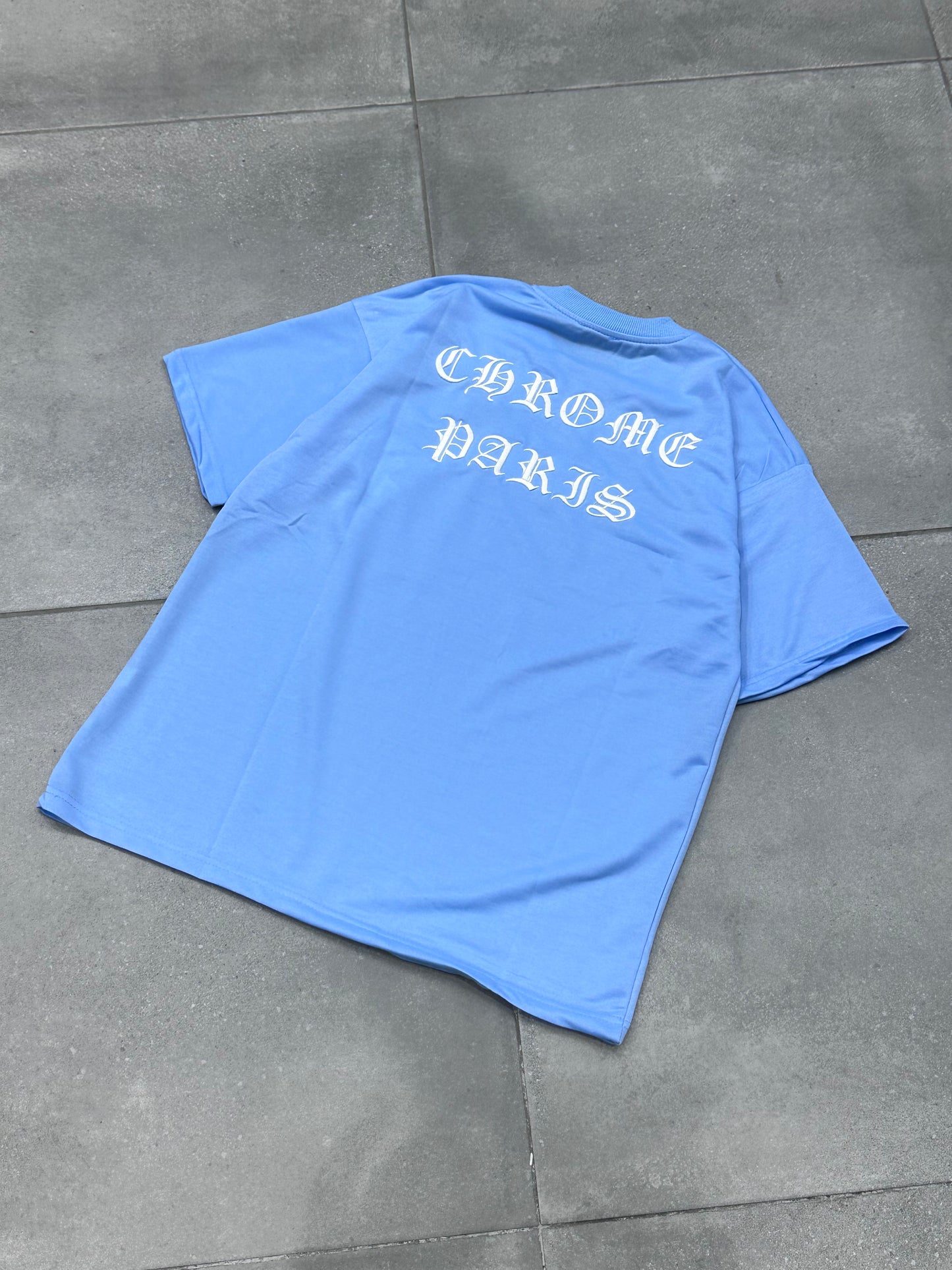 T-Shirt "Chrome" Bleu