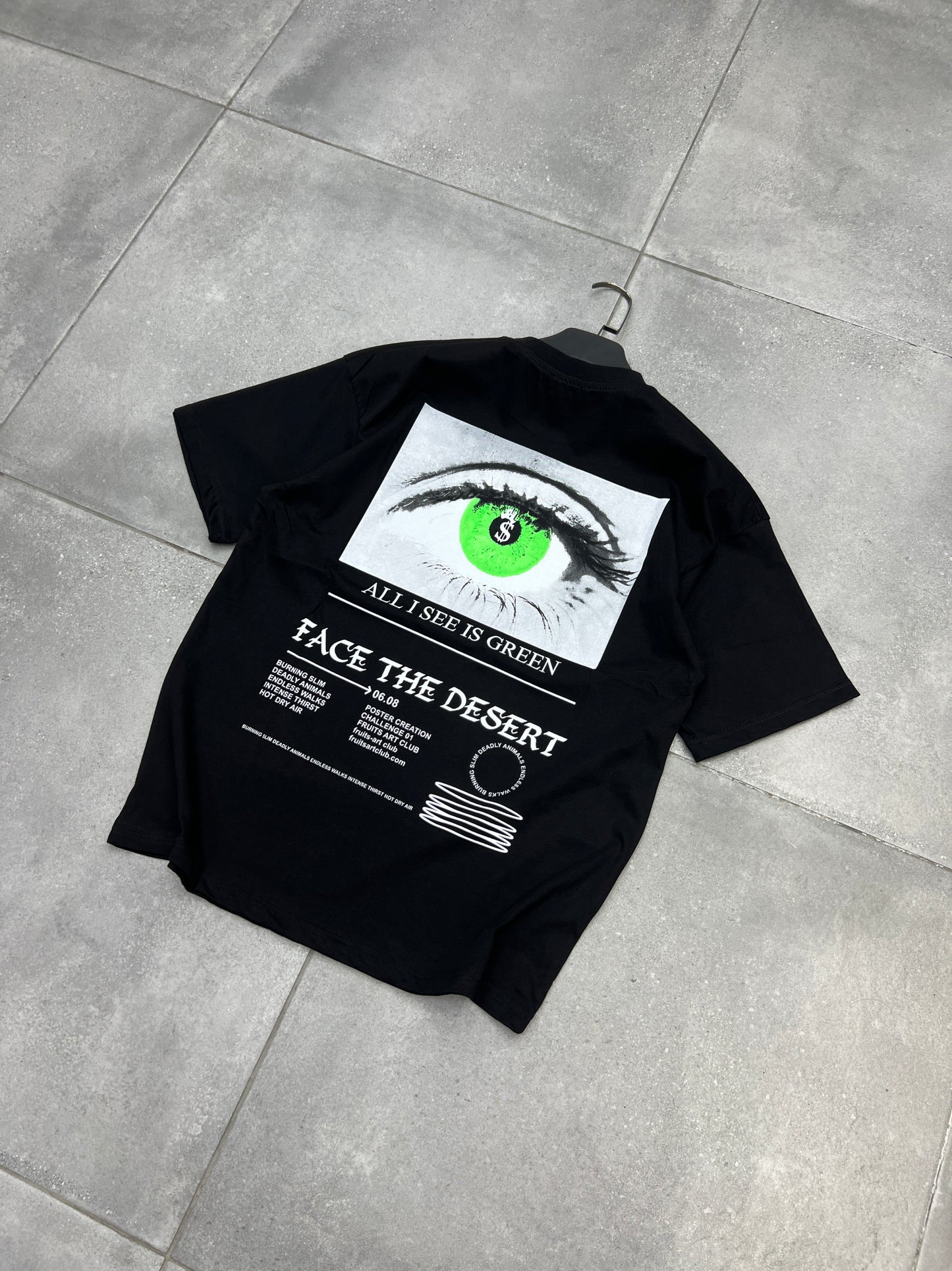 T-Shirt "All I See" Noir