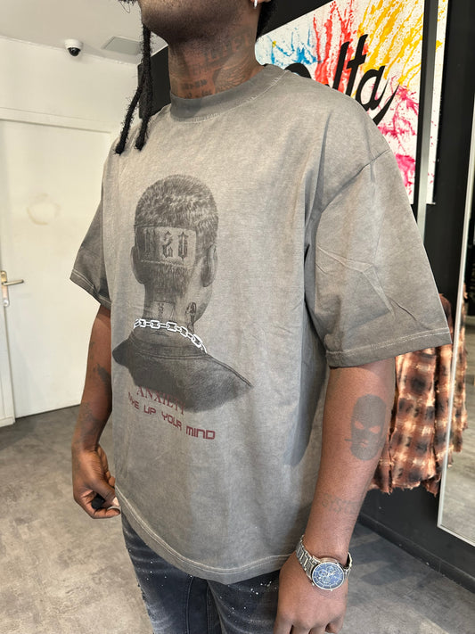 T-shirt “ANXIETY – MAKE UP YOUR MIND”