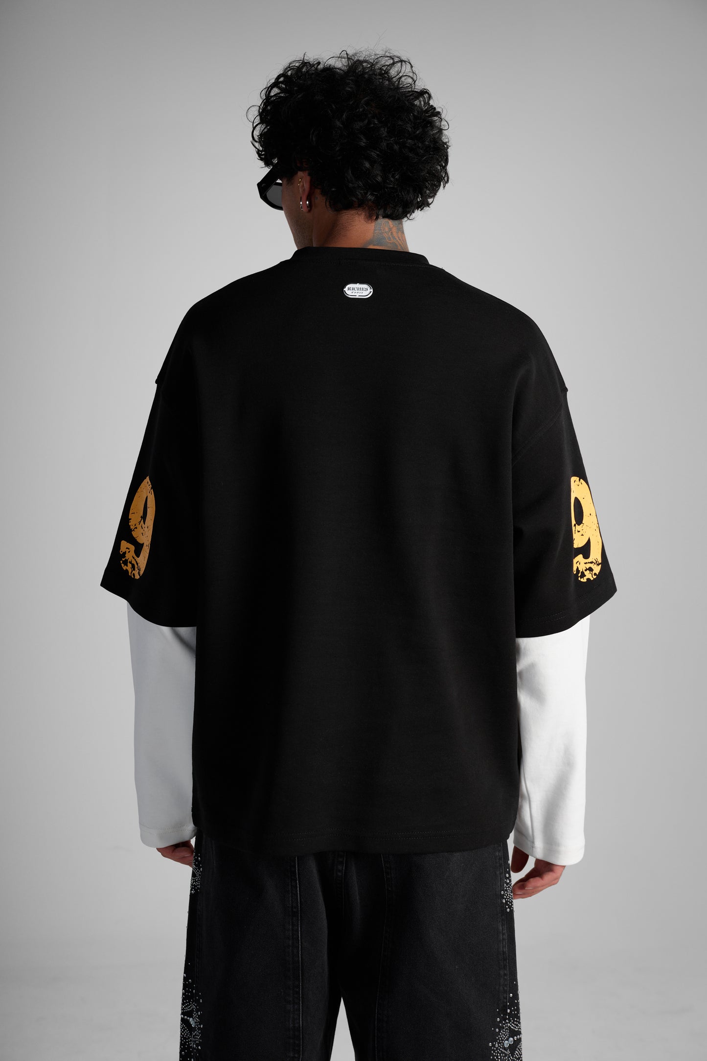 T-shirt oversize "Maison Riches 999"