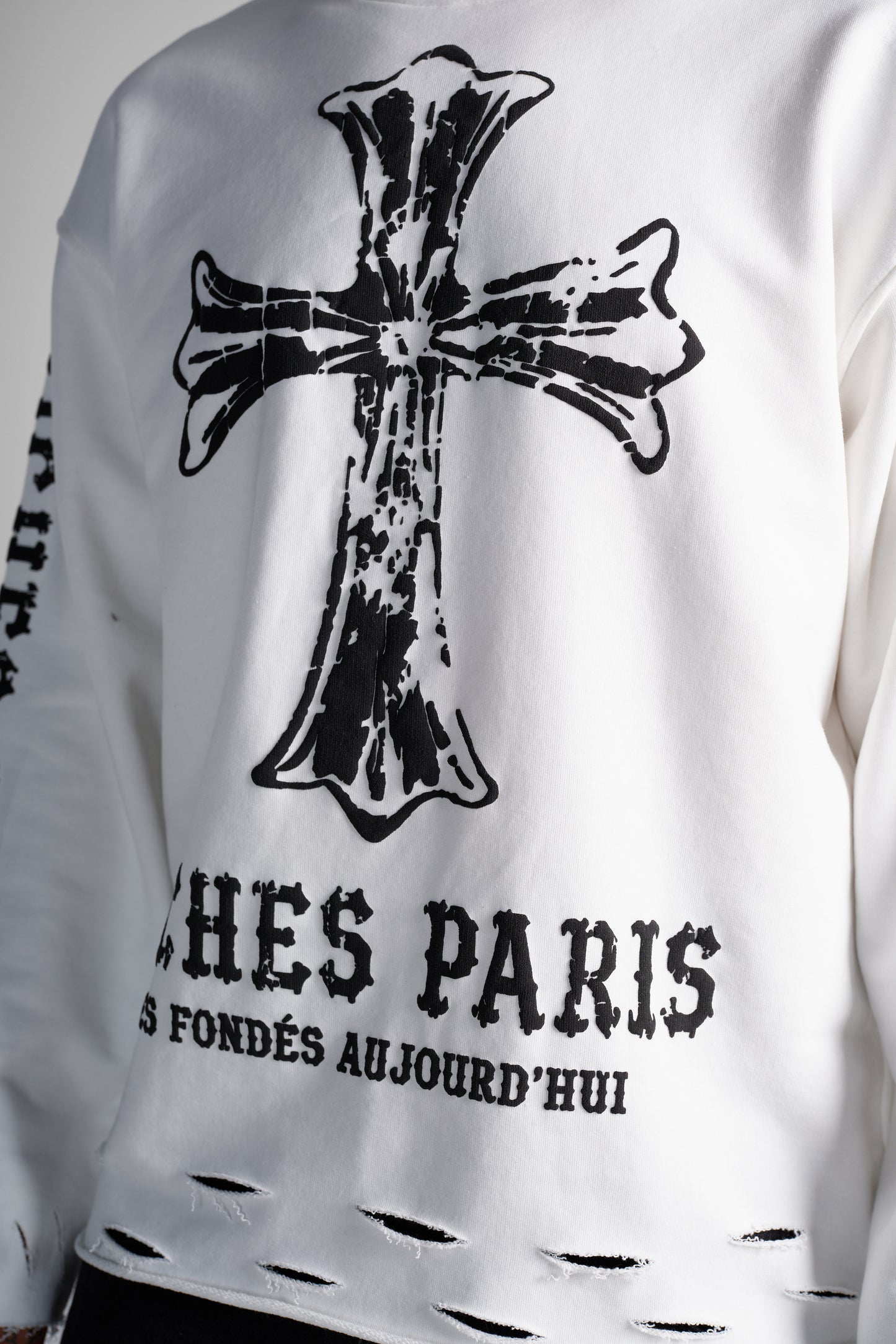 long sleeves blanc riche paris