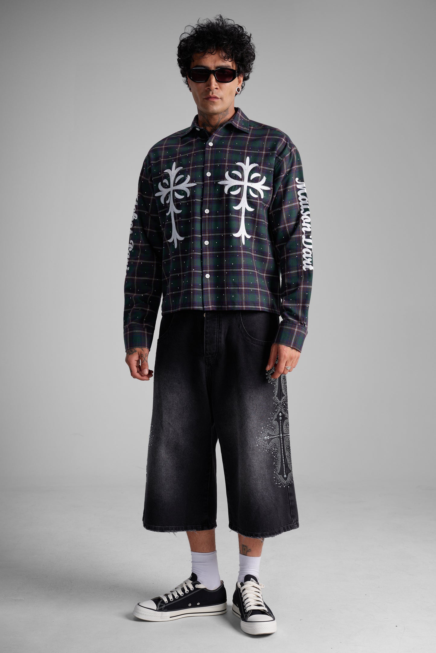 Chemise à carreaux "Riches Paris"