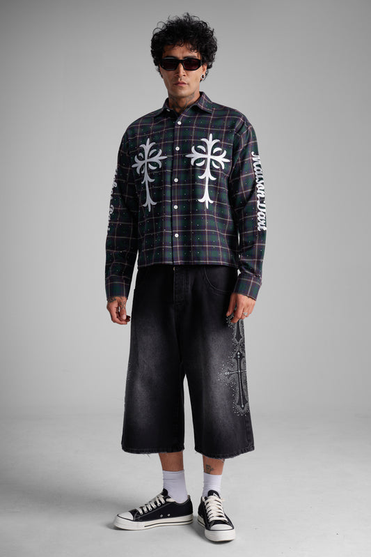 Chemise à carreaux "Riches Paris"