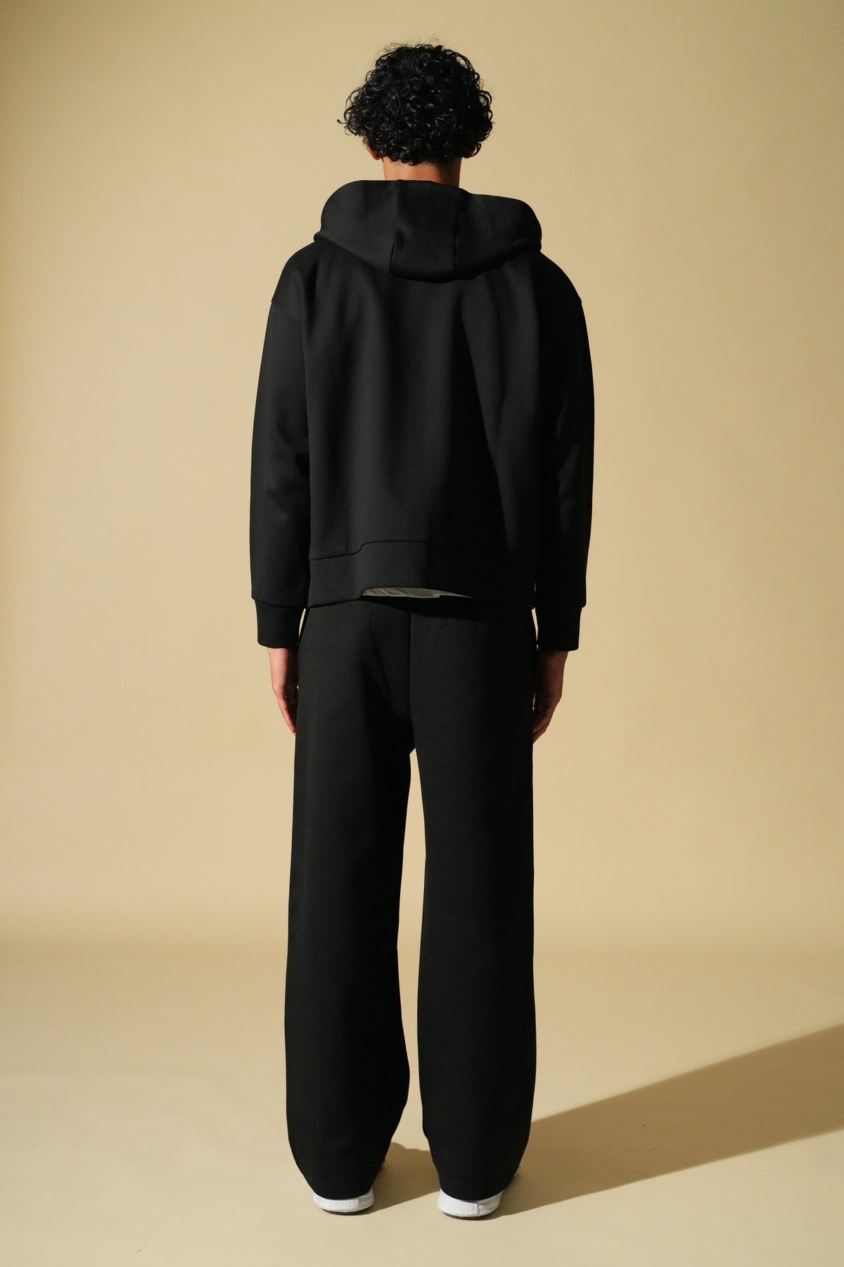 Ensemble Veste Zippée à Capuche + Pantalon – Noir