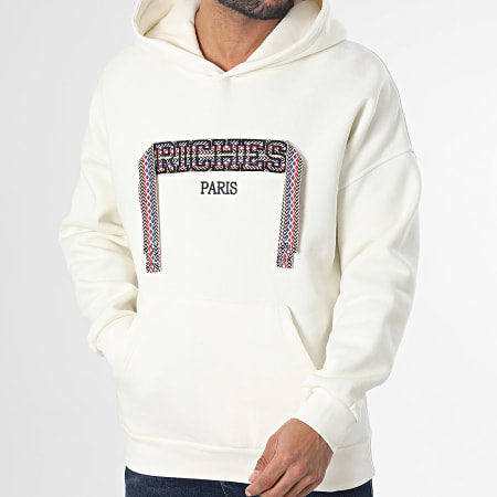 Hoodie Riche Paris Blanc