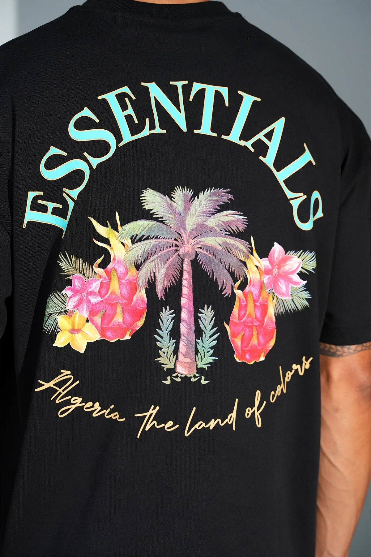 T-shirt Oversize "Essentials – Algeria The Land of Colors"